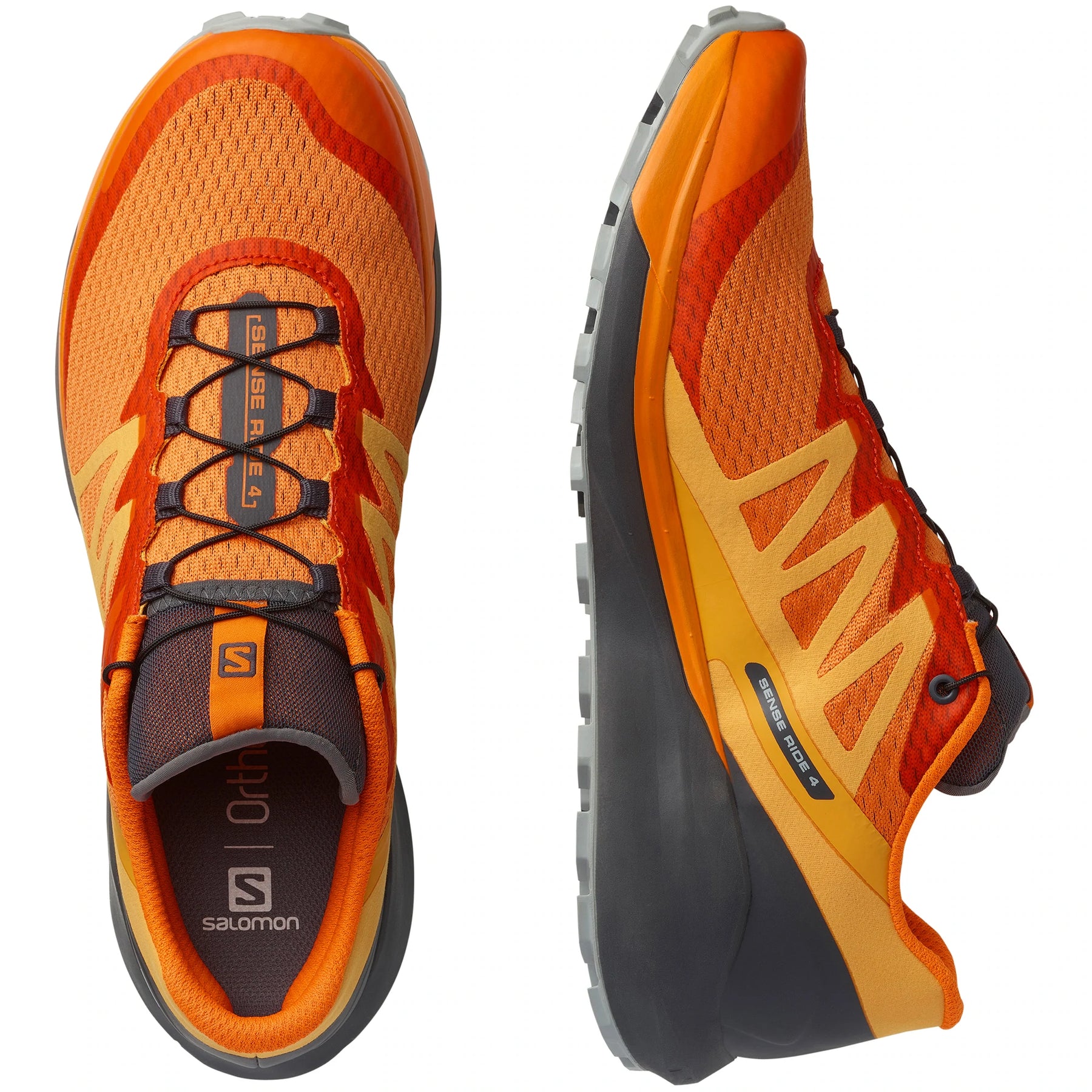Salomon shoes orange sales